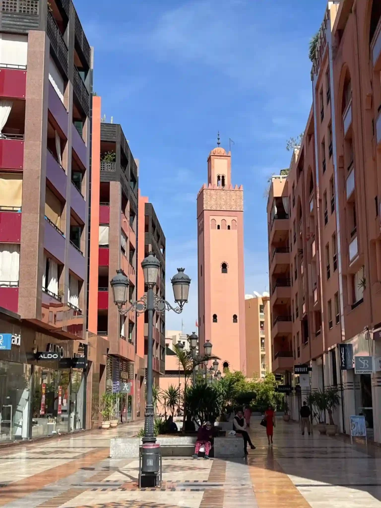 Marrakech gueliz square