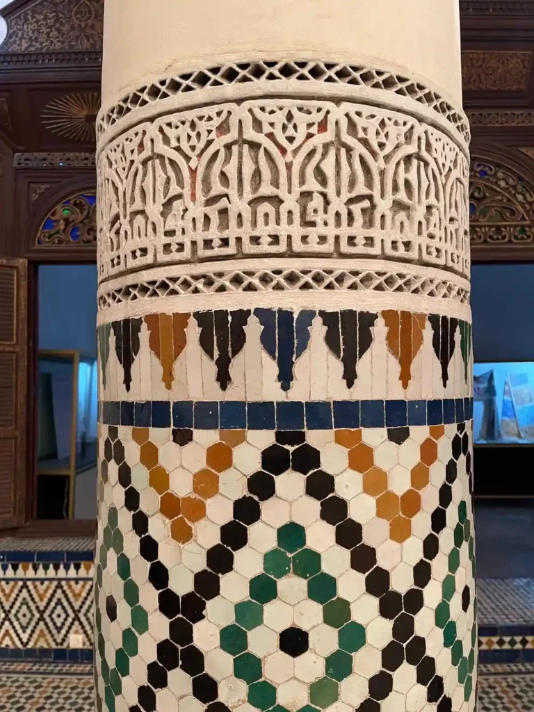 The Museum of Marrakech zelij work