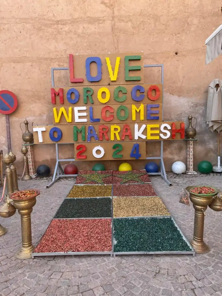 Welcome to marrakech display